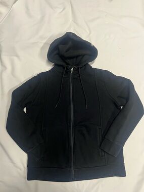 FIGS essential black hoodie